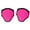 Rose Red, variant on Adjustable Sports Elbow Pads Pair With EVA Composite Material For Gym Cycling Baseball Training And Outdoor Hiking