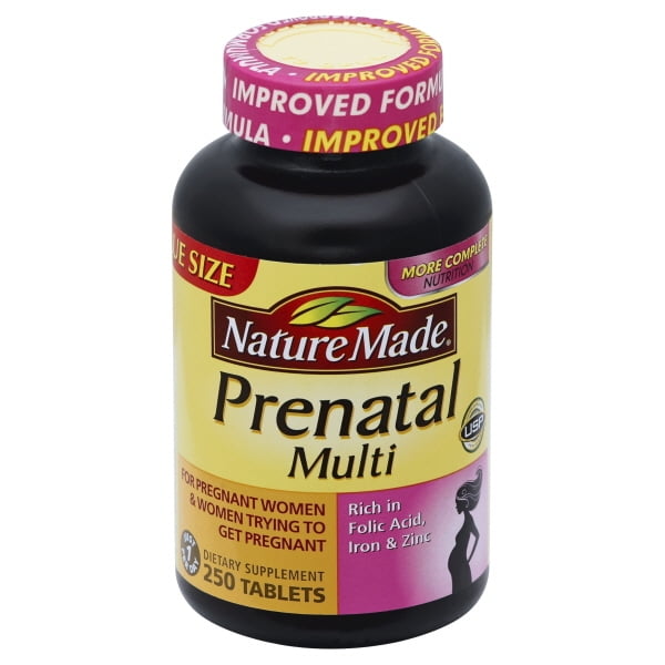 Nature Made Prenatal Multi 250 Tablets