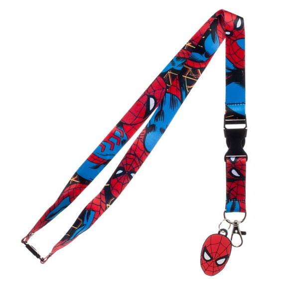 Spider-Man Wall Crawler 22" Lanyard With ID Sleeve