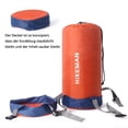 thumbnail image 4 of Bolsa de compresión, 40% más de espacio de almacenamiento Bolsa de almacenamiento impermeable y ultraligera para saco de dormir: equipo que ahorra espacio para acampar, hacer caminatas y viajar., 4 of 7