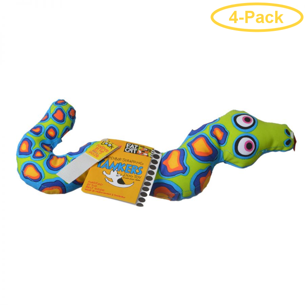 Fat Cat Doggie Hoots The Incredible Strapping Yankers Dog Toy