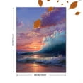 thumbnail image 3 of Qisvanset 12x16 Inch Abstract Skater Girl Canvas Print Wall Art, 3 of 5