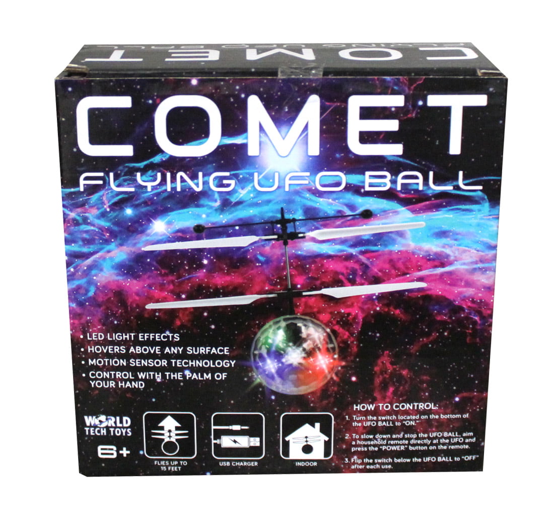 Original World Tech Toys Comet IR UFO Heli Ball 