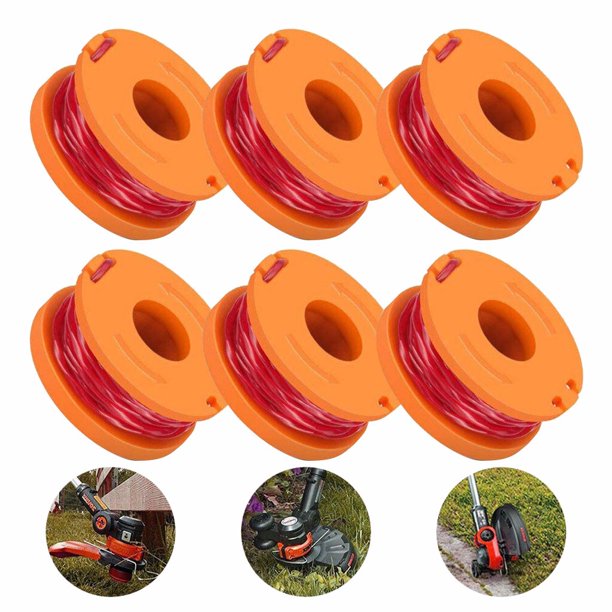 For WORX WA0010 Replacement Spool Line For Grass Trimmer Edger 10ft 6pack