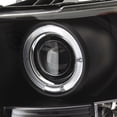 thumbnail image 5 of AKKON - For Chevy Silverado 1500 2500 3500 HD Black Dual LED Projector Headlights + Dark Red Tail Lights, 5 of 7