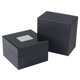 thumbnail image 4 of 2X Caja de Reloj de Gama Alta de Madera Lacada En Negro Caja de Exhibición de Reloj de Marca Caja Cuadrada, 4 of 5