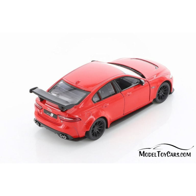Jaguar XE SV Project 8 Hardtop Red Kinsmart 5416D 1 38 scale Diecast Model Toy Car Brand New but NO BOX