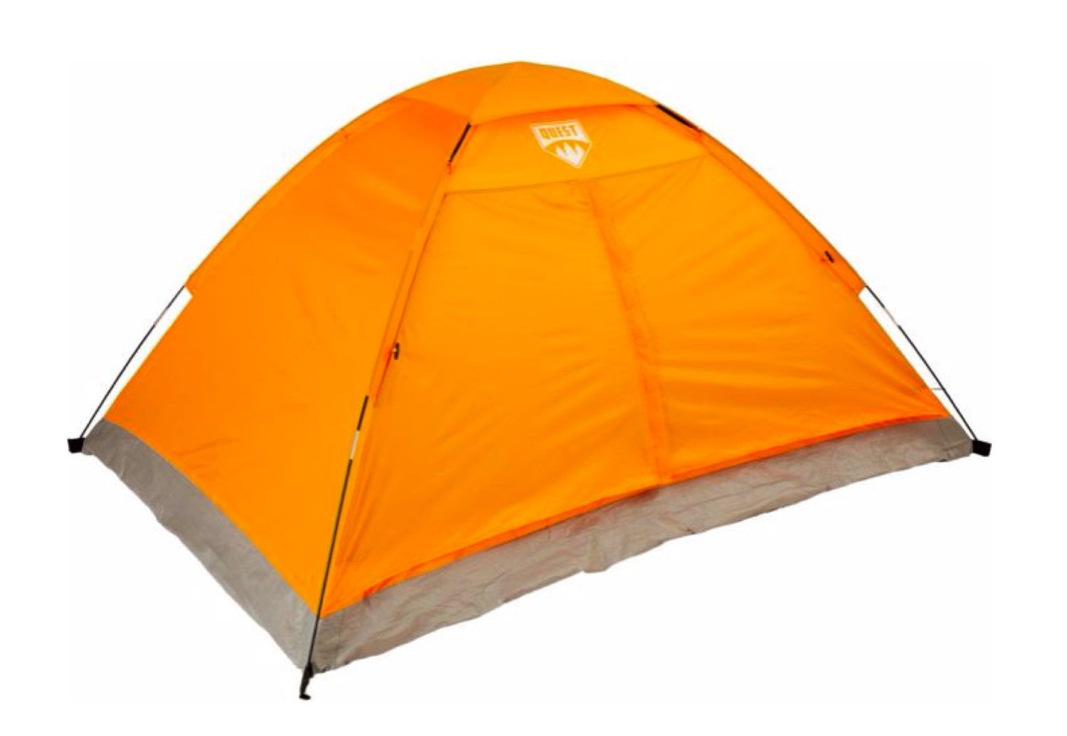 2 Person Tent Camping Backyard Orange Two Person Tent For Campsite Backyard Camping Scouting Adventures Slumber Parties Or Other By Quest Ship From Us Walmart Com Walmart Com