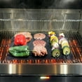 thumbnail image 6 of Goxteam Copper Grill Mat Set Of 5, Non-Stick Bbq Outdoor Grill & Baking Mats, Reusable And Easy To Clean, Works On Gas, Charcoal, 15.75 X 13 Inch, Black, 6 of 7