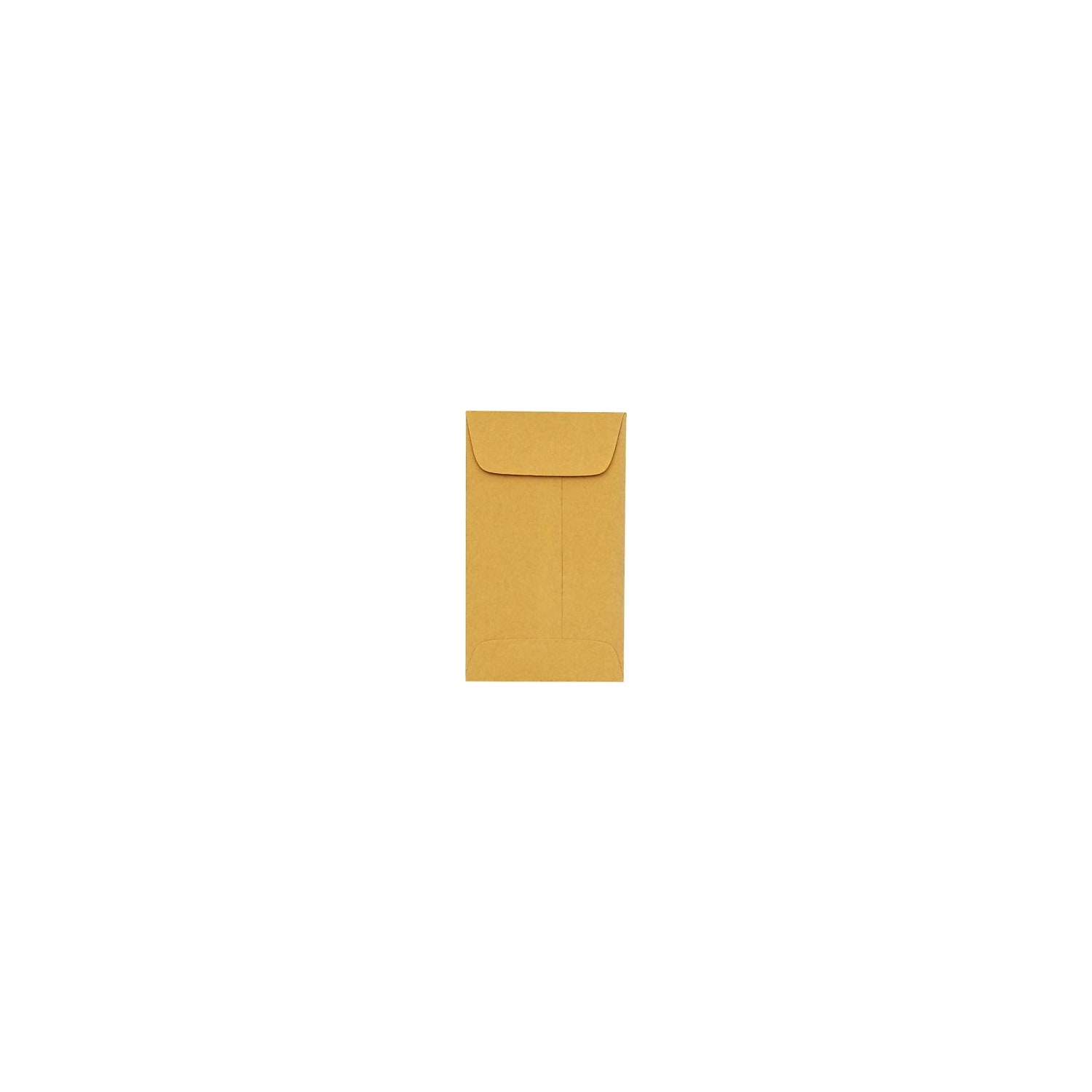 5 1/2 Coin Envelopes (3 1/8 x 5 1/2) 28lb. Brown Kraft (500 Qty