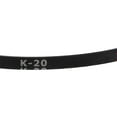thumbnail image 3 of Uxcell 2 pack K20 Rubber V Belt, K Section V-Belt 20" Outside Circumference x 0.32" Width x 0.24" Thick, 3 of 4