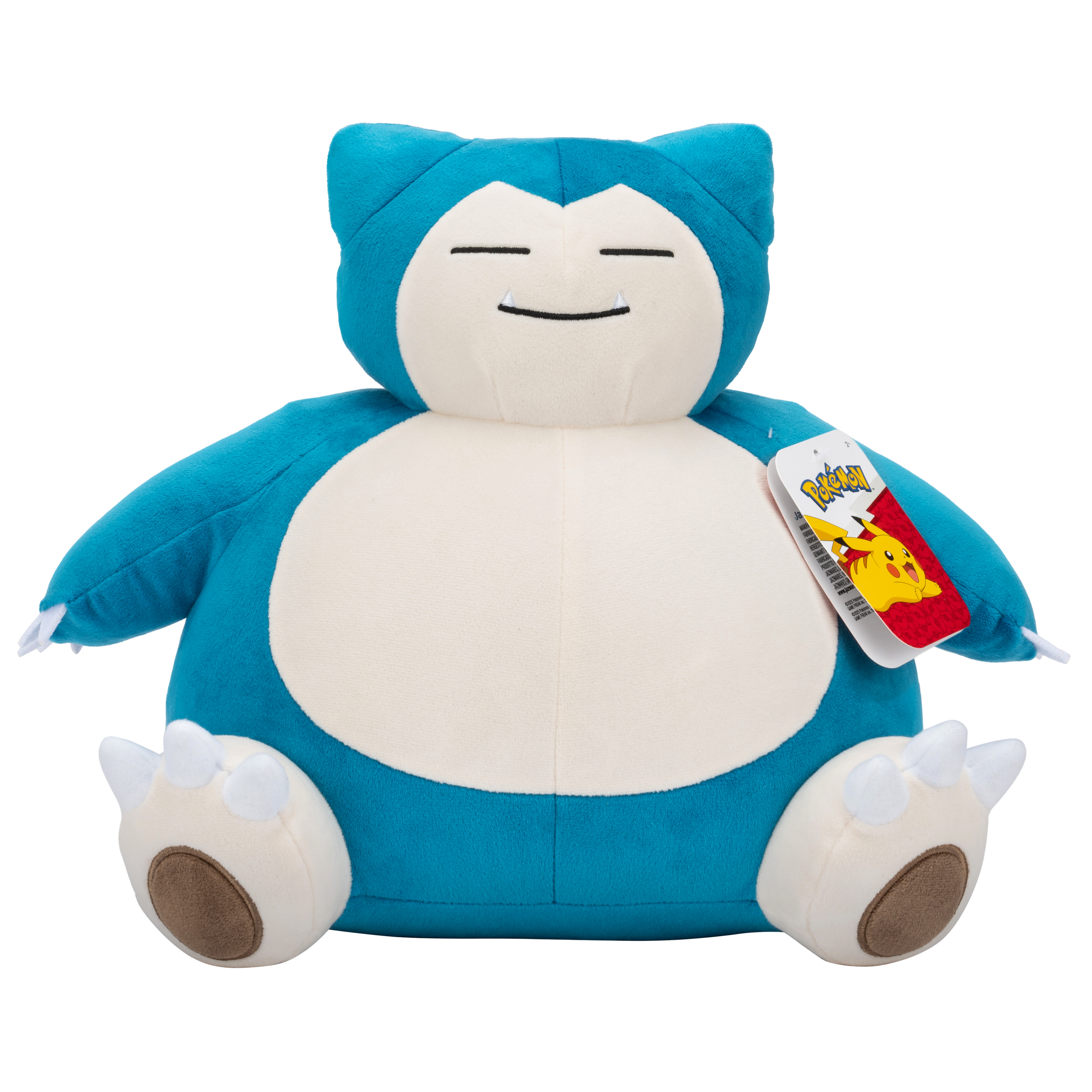 Pokemon Snorlax Plush - 12 inch Soft Plush with Authentic Details