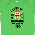thumbnail image 4 of Inktastic Monkey I Love Hanging out with My Tio Boys or Girls Baby Bodysuit, 4 of 5