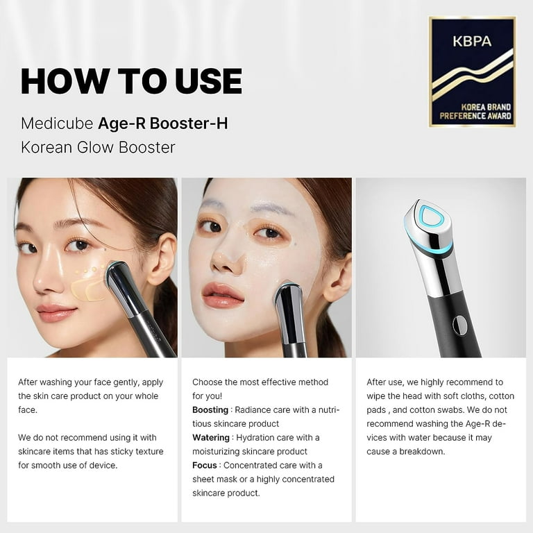 Medicube Age-R Booster Healer - Medical Grade Skincare, Deep Medicube Age-R Booster Healer - Medical Grade Skincare, Deep