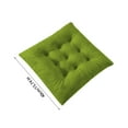 thumbnail image 3 of Taotanxi Crystal Velvet Cushion, Home Chair Seat Pad, Simple and Comfortable Modern Design, Perfect for Computer Chairs or Office Use, Soft and Stylish,Fruit green, 3 of 5