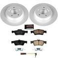 thumbnail image 2 of PowerStop Rear Geomet Coated Brake Rotor and Pad Kit Fits: MERCEDES-BENZ Select Models CRK6200, 2 of 4