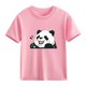 thumbnail image 4 of Blusas y camisas de manga corta con cuello redondo para niños Camiseta de verano de manga corta estampada para niñas Jersey elegante de cuello redondo para niñas Top de algodón para niños, 4 of 6