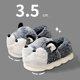 thumbnail image 3 of Zapatillas de felpa para perros, zapatos de invierno, antideslizantes, mullidas, de moda, zapatillas de animales para dormitorio, regalo de cumpleaños 38 a 39, 3 of 8