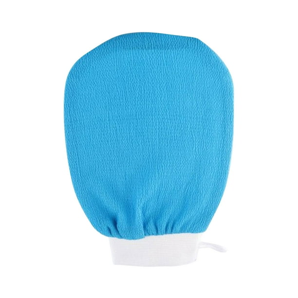 Guantes Exfoliantes para Ducha, Toallas de Baño de Arena Gruesa para la Exfoliación Profunda de la Piel Y la Eliminación Del Bronceado Falso, Promueve la Renovación Celular Y Reduce la Piel de Fresa G