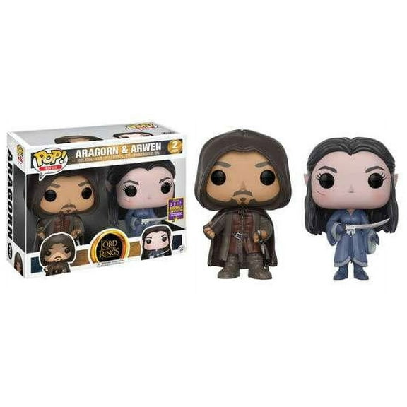 Lord of the Rings Funko POP! Movies Aragorn & Arwen Vinyl Figure 2-Pack