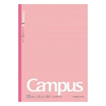 Kokuyo Campus Notebook Pink Cover Dotted Rule Width 6mm  No-3CBT-P 30 Pages