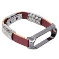 thumbnail image 4 of Correa de cuero de repuesto para reloj, correa de cuero retro, correa de cuero retro para Mi Band, correa de reloj retro de moda, características mejoradas, 4 of 12