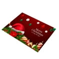 thumbnail image 1 of Tapis pour Chambre Tapis de Cuisine de Noël Joyeux Noël Tapis de Porte Non de Noël Doux Rectangulaire Lavable en Machine Tapis de Noël Décorations de Noël Tapis de Cuisine de Noël, 1 of 6