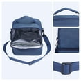 thumbnail image 3 of Unique Bargains Insulated Leakproof Lunch Bag for Office, Picnic Navy Blue, 3 of 6