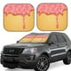 thumbnail image 1 of Fotbe Pink Ice Cream Juego de 2 Piezas de Parasoles para Parabrisas | Bloqueador Solar para Auto | Accesorios Plegables para Protección Solar Interior-Medium, 1 of 6