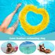 thumbnail image 5 of Anillo de natación inflable PVC Love Feather Pool Lifebuoy para fiesta de agua (amarillo) JShteea Para Estrenar, 5 of 7