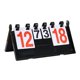 thumbnail image 4 of Marcador de puntuación, marcador Manual plegable portátil, marcador de puntuación para béisbol, mesa, tenis, billar, juegos de equipo, fútbol Estilo B, 4 of 8