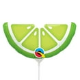 thumbnail image 2 of 14 inch Mini Lime Slice (Air-Fill Only) Foil Mylar Balloon - Party Supplies Decorations, 2 of 6
