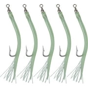 10x Small Fishing Hooks, Super Strong Fishhooks, Best Fishing Accessories  for Freshwater/Seawater - 12, 21mm 24mm 26mm