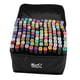 thumbnail image 1 of Dual Tip Alcohol Marker Set for Kids, Artists, Adults, Coloring Illustrations, 120 Colors with Base, 1 of 1