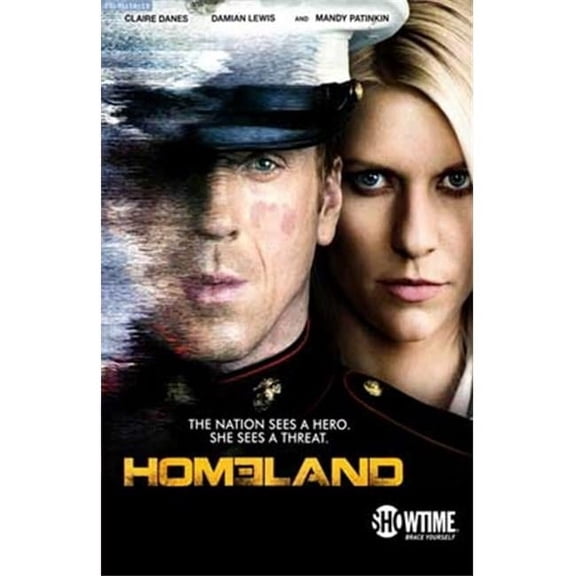 Posterazzi MOVAB27824 Homeland Movie Poster - 11 x 17 in.