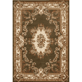 thumbnail image 3 of 10'x13' Green Ivory Machine Woven Hand Carved Floral Medallion Indoor Area Rug, 3 of 3