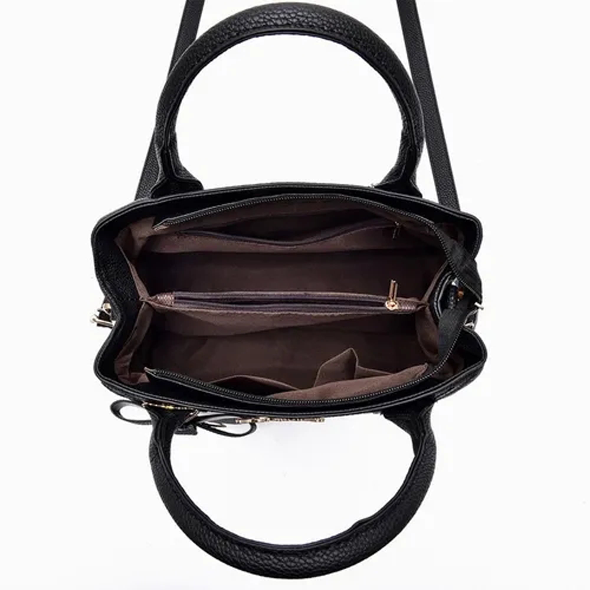  Women's Handbags,Large Capacity Ladies Hand Bags PU Leather  Women Shoulder Bags Handbags Women Bags Designer 24x8x18cm-1 : ביגוד,  נעליים ותכשיטים