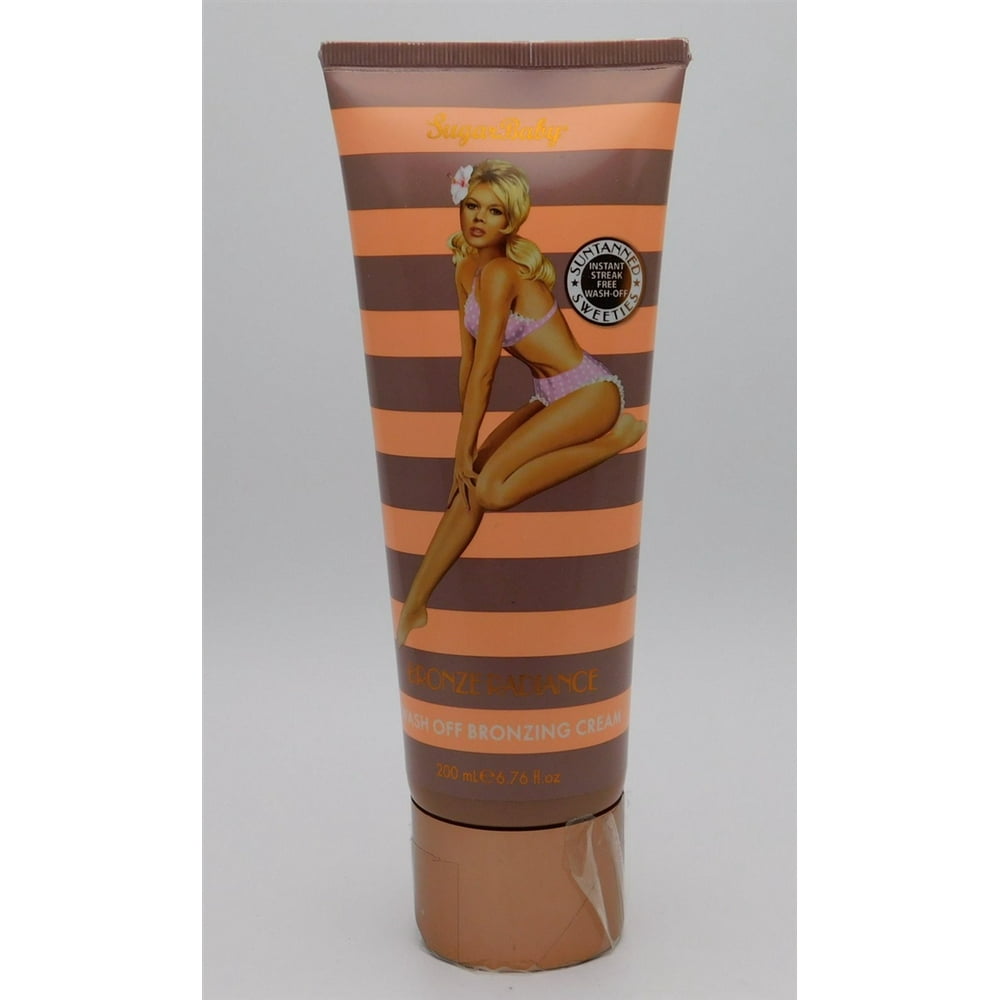 Sugar Baby Bronze Radiance Wash Off Bronzing Cream 6.76 Oz Walmart