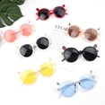 thumbnail image 2 of Cute Toddler Polarized Sunglasses for Kids Round Small Rabbit Ear Design Eyewear Infant Girls Boys, 2 of 2