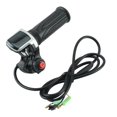 thumbnail image 1 of 36V Electric Bicycle Scooter Speed Throttle Grip LCD Display with Switch EBike Twist Throttle Accelerator Handlebar Grip, 1 of 7