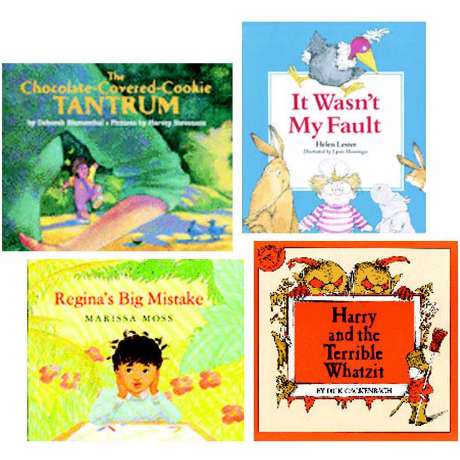 Houghton Mifflin Harcourt Emotions Series Paperback Book Set, Set of 4