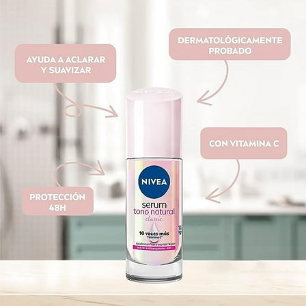 NIVEA Extra Clarifying Serum ROLL ON Desodorante Nivea Serum Extra Aclarante 40ml