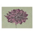 thumbnail image 1 of Boho Cutting Board, Vintage Dahlia Flower with Murky Grunge Featured Background Growth Bohemian Pattern, Decorative Tempered Glass Cutting and Serving Board, Small Size, Purple Khaki, by Ambesonne, 1 of 1