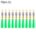 thumbnail image 1 of 10-pcs Float Seat, Quick-Change Float Connector, Silicone Float Seat, Swivel, Fishing Accessories-l-, 1 of 9