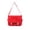 Red, variant on Large Capacity Messenger Bag Crossbody Shoulder Bag For Commuting Travel Daily Work Office