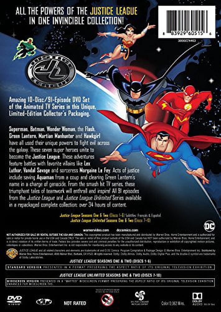 Justice League: The Complete Series (DVD)