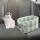 thumbnail image 2 of Cojín anti-sucio del del coche del perro del asiento de coche del Grid grande verde Sunnimix Asiento del coche de la perrera, 2 of 8