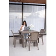 thumbnail image 1 of Comedor Para Exterior Tipo Rattan 4 Puestos Taupe mq 526-MOC, 1 of 6