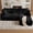 Black, variant on Kelyda 96" Modular L-Shaped Cloud Sofa, Plush Boneless Sectional with Deep Seats Chaise Corduroy Fabric, Black