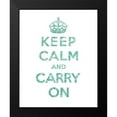 thumbnail image 2 of The British Ministry of Information 15x18 Black Modern Framed Museum Art Print Titled - Keep Calm and Carry On - Texture V, 2 of 5